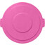 84103326 - Bronco™ Round Waste Bin Trash Container Lid 32 Gallon - Bright Pink