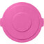 84102126 - Bronco™ Round Waste Bin Trash Container Lid 20 Gallon - Bright Pink