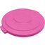 84103326 - Bronco™ Round Waste Bin Trash Container Lid 32 Gallon - Bright Pink