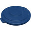 84103314 - Bronco™ Round Waste Bin Trash Container Lid 32 Gallon - Blue