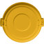 84103304 - Bronco™ Round Waste Bin Trash Container Lid 32 Gallon - Yellow