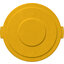 84103304 - Bronco™ Round Waste Bin Trash Container Lid 32 Gallon - Yellow
