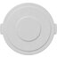 84103302 - Bronco™ Round Waste Bin Trash Container Lid 32 Gallon - White