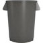 84103223 - Bronco™ Round Waste Bin Trash Container 32 Gallon - Gray