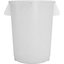 84104402 - Bronco™ Round Waste Bin Trash Container 44 Gallon - White