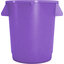 84101089 - Bronco™ Round Waste Bin Trash Container 10 Gallon - Purple