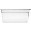 30662IMLUC07 - StorPlus™ PermaLabel™ Polycarbonate Food Pan with Integrated Label 1/3 Size, 6" Deep - Clear