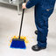 4688314 - Duo-Sweep® Flagged Warehouse Broom with Black Metal Handle 48” - Blue