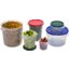 1077108 - StorPlus™ Round Food Storage Container Lid 2 - 4 qt - Forest Green