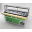 DXP6CB - DineXpress® Cool Breeze Cold Food Counter - 6 Well 88" L x 28" W x 36" H - Stainless Steel
