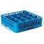 RG16-114 - OptiClean™ 16-Compartment Divided Glass Rack with 1 Extender 5.56" - Carlisle Blue