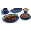 4350035 - Dallas Ware® Melamine Dinner Plate 10.25" - Café Blue