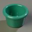 S27509 - Melamine Smooth Ramekin 1.5 oz - Green