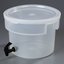 221930 - Round Beverage Dispenser 3 Gallon - See Thru