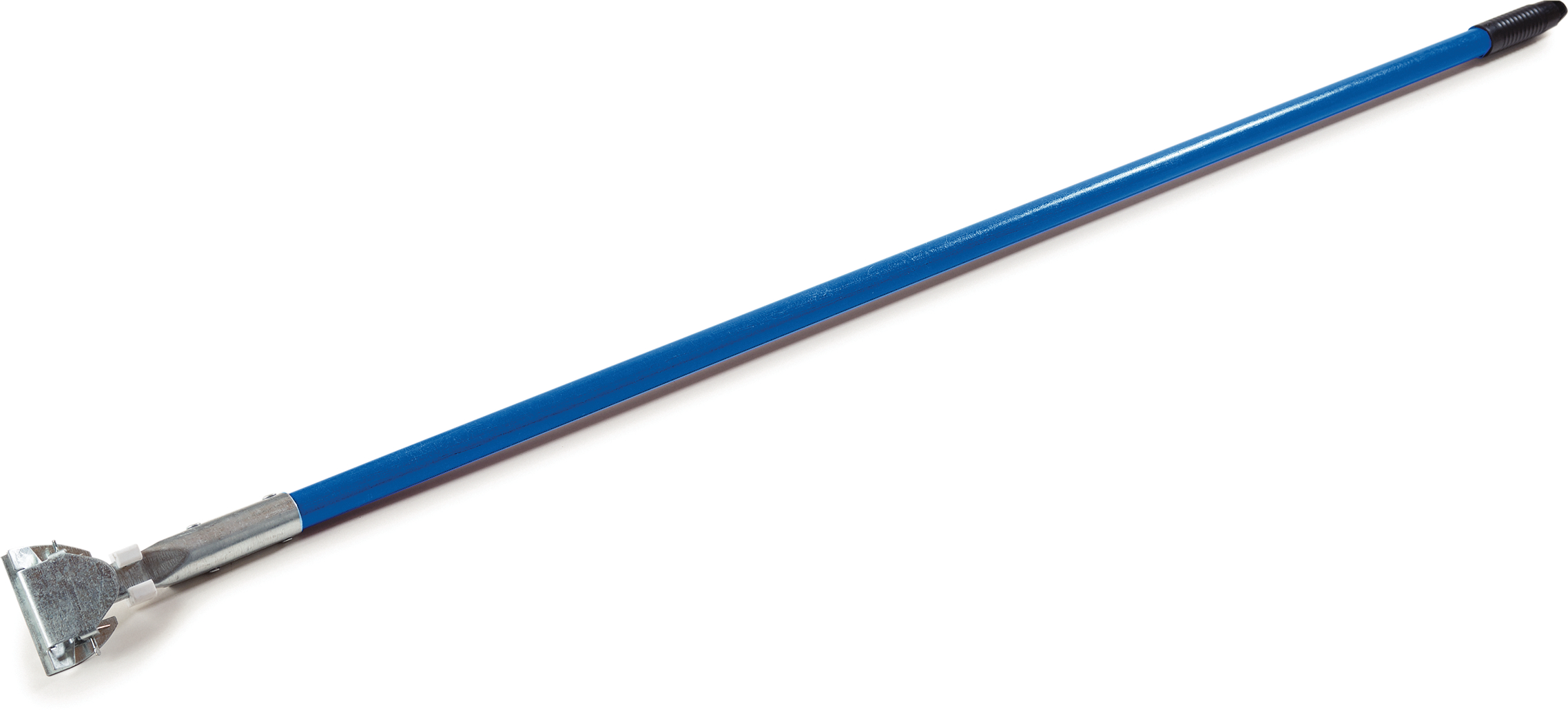 Fiberglass Dust Mop Handle with Clip-On Connector 60 - Blue