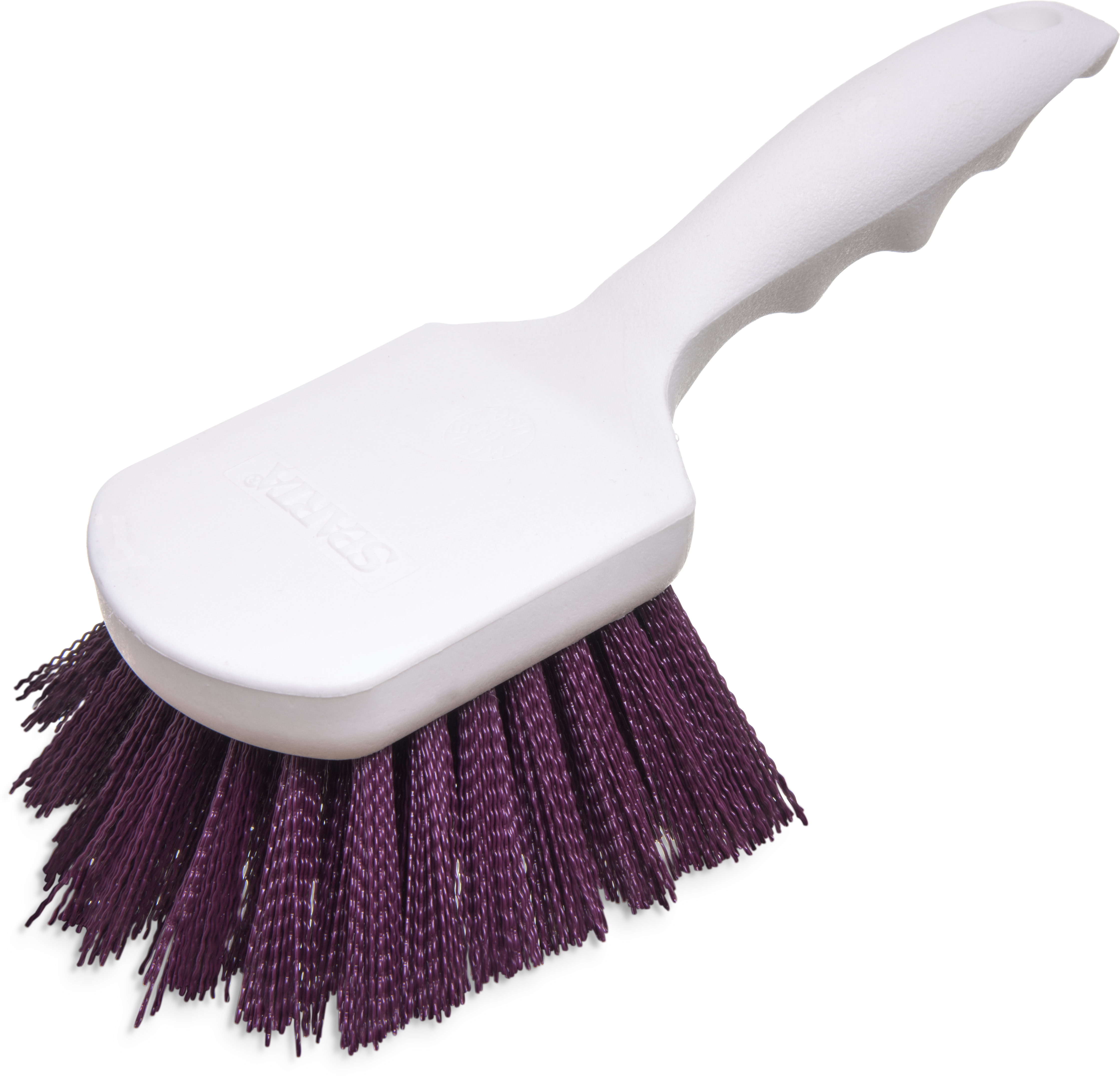 Sparta Utility Scrub Brush with Polyester Bristles 8 x 3 - Purple