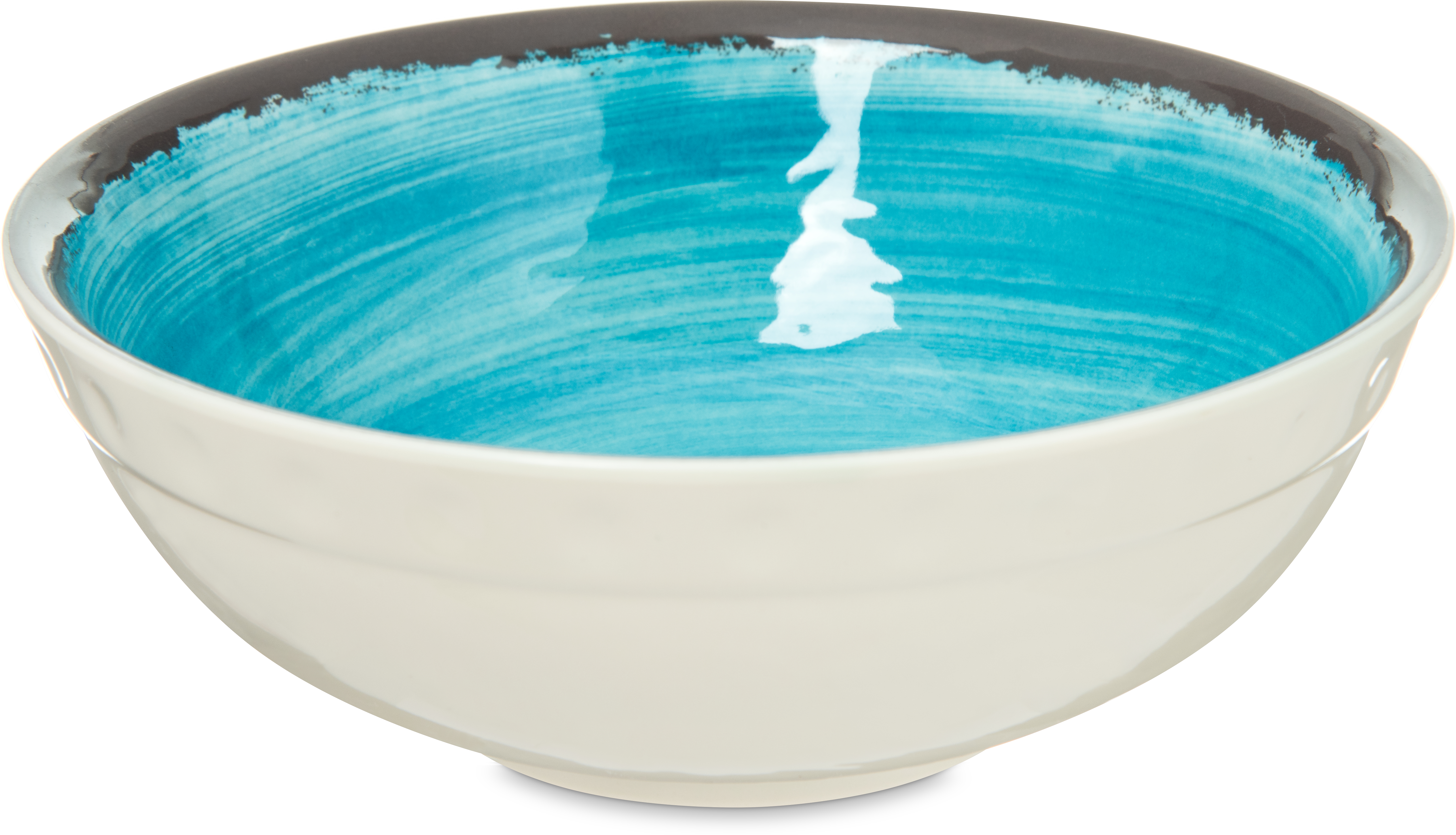 Mingle Melamine Small Bowl 17 oz (4/st) - Aqua
