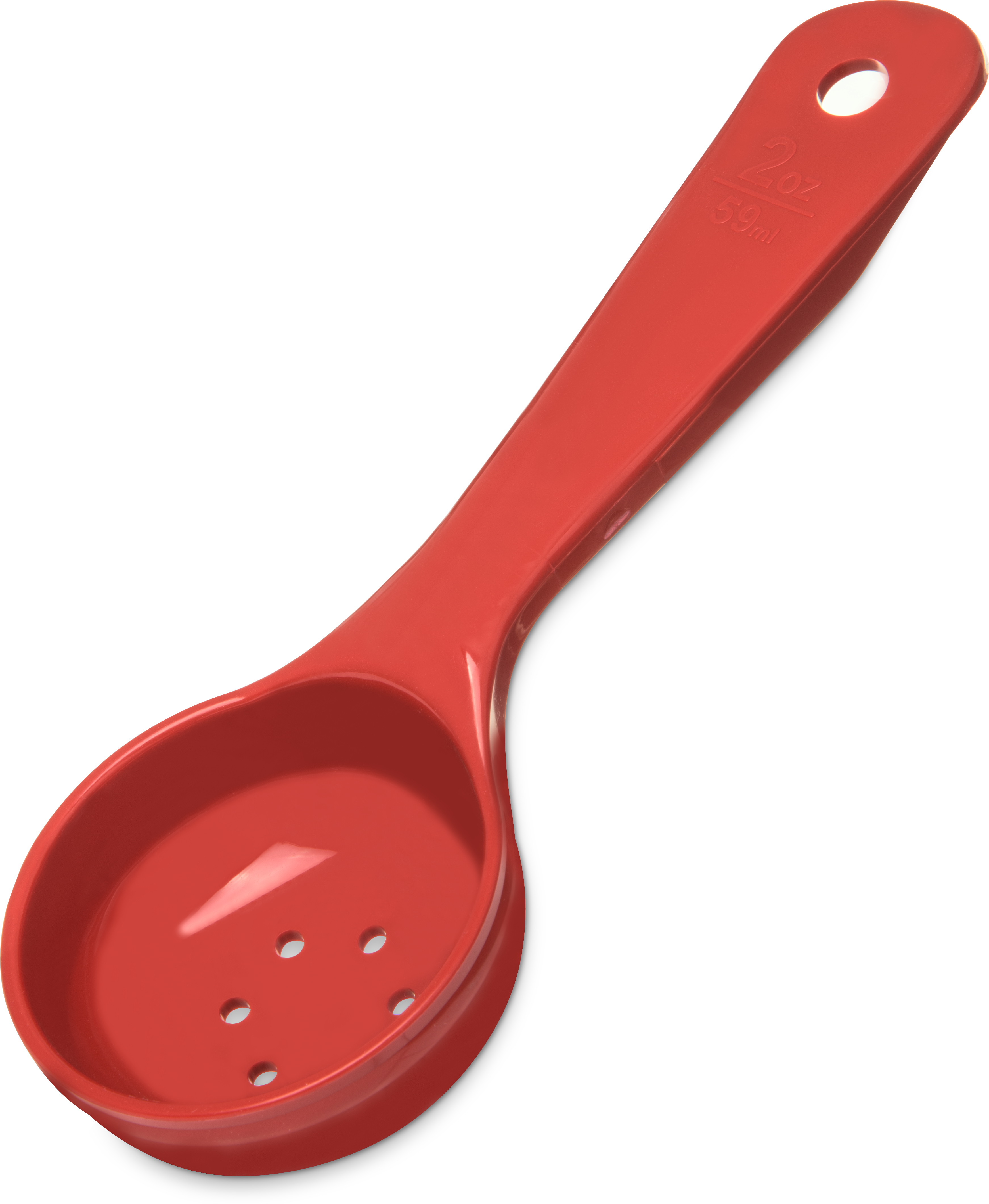 Measure Miser Perforated Short Handle 2 oz - Red