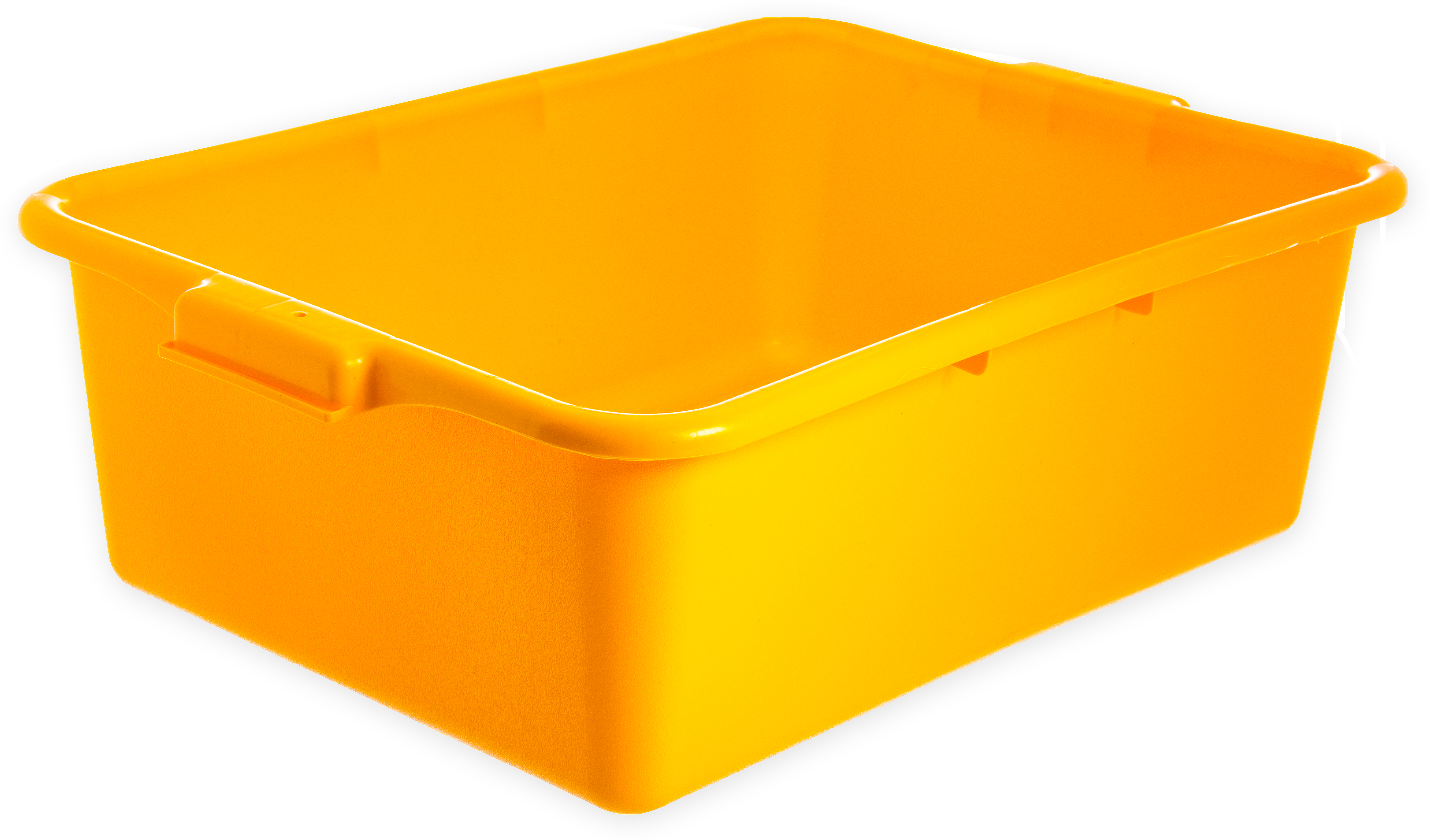 Comfort Curve Tote Box 20 x 15 x 7 - Yellow