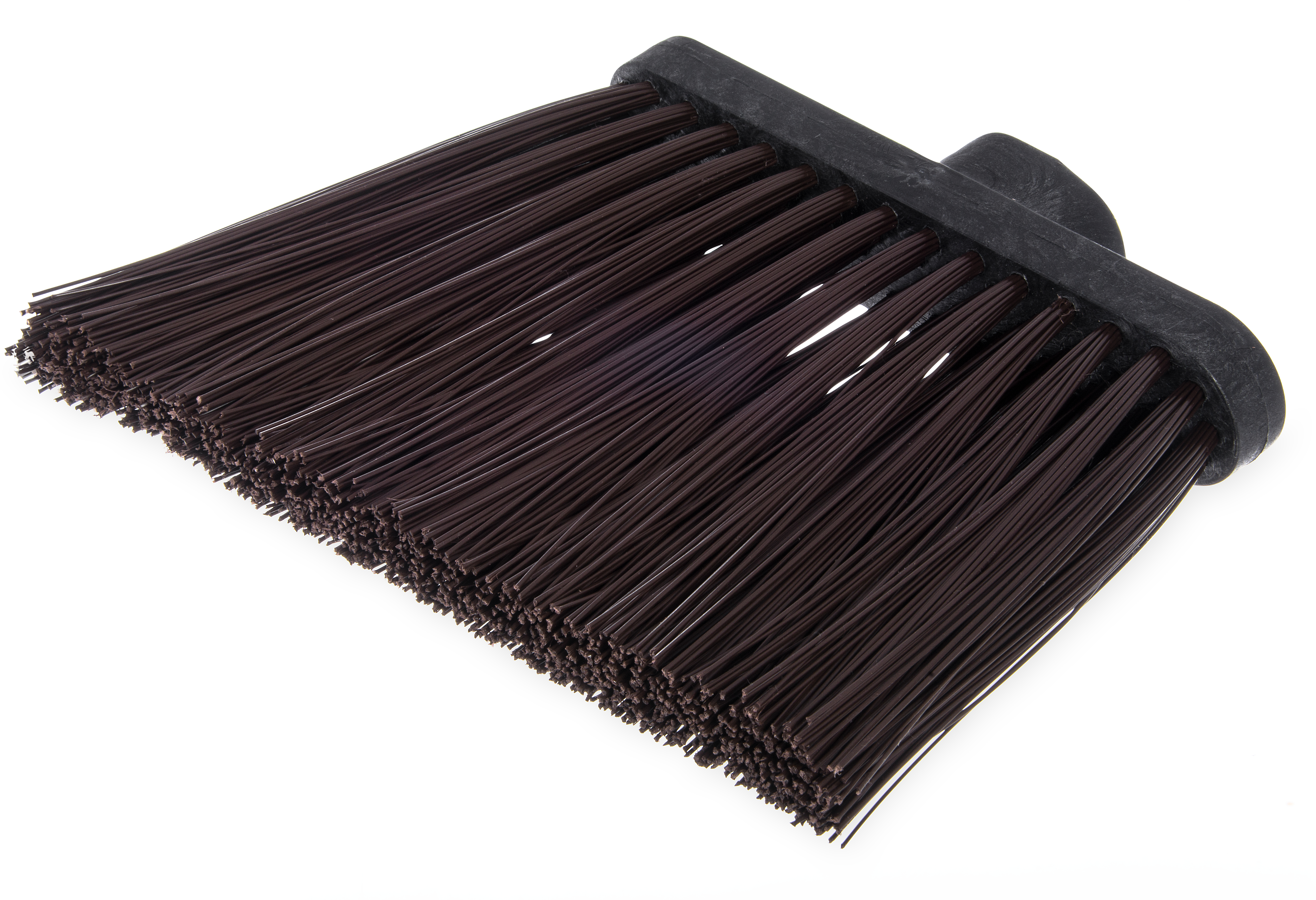 Duo-Sweep Heavy Duty Angle Broom w/12 Flare (Head Only) 8 - Brown