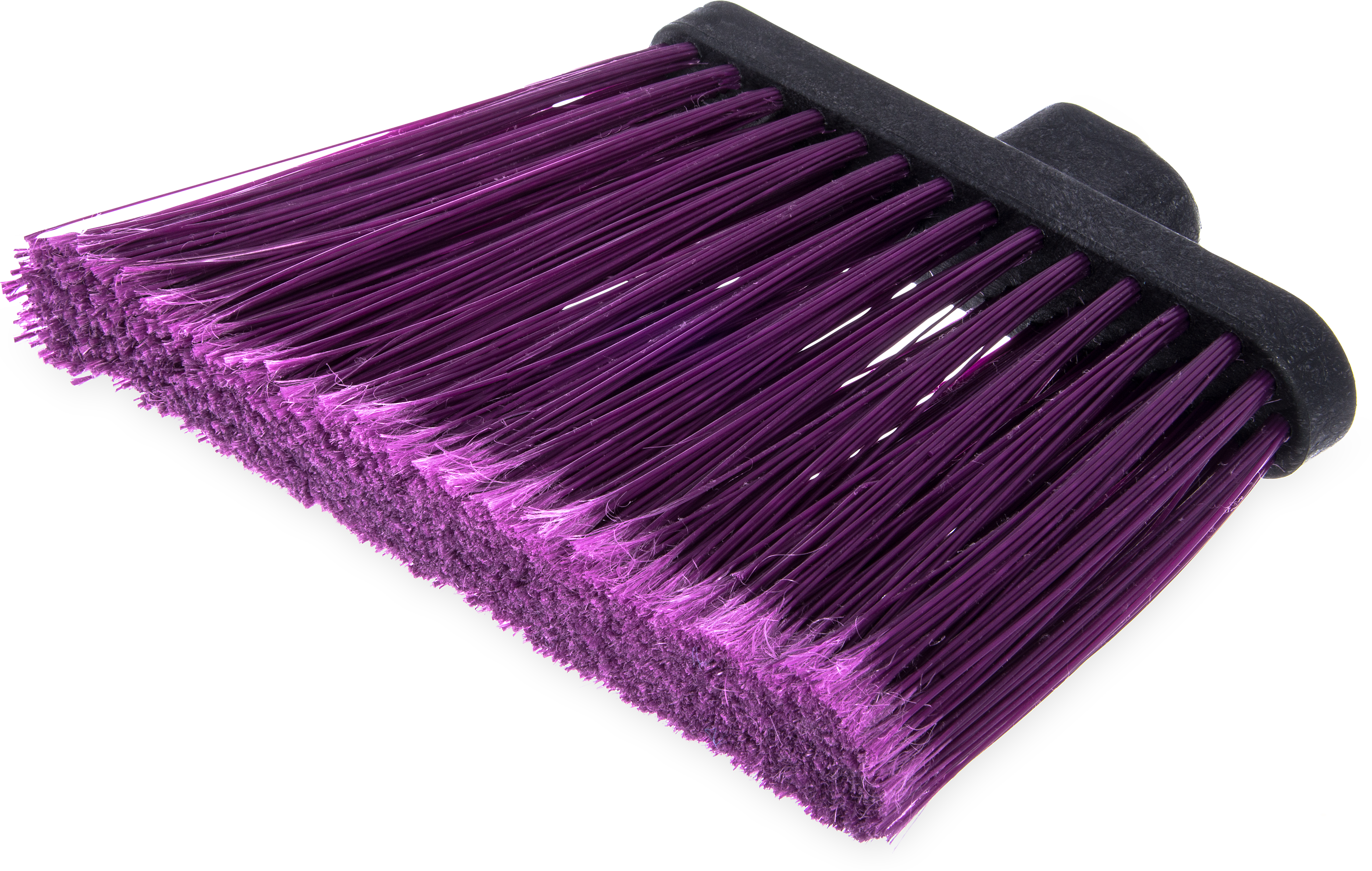 Duo-Sweep Medium Duty Angle Broom w/12 Flare (Head Only) 12 - Purple