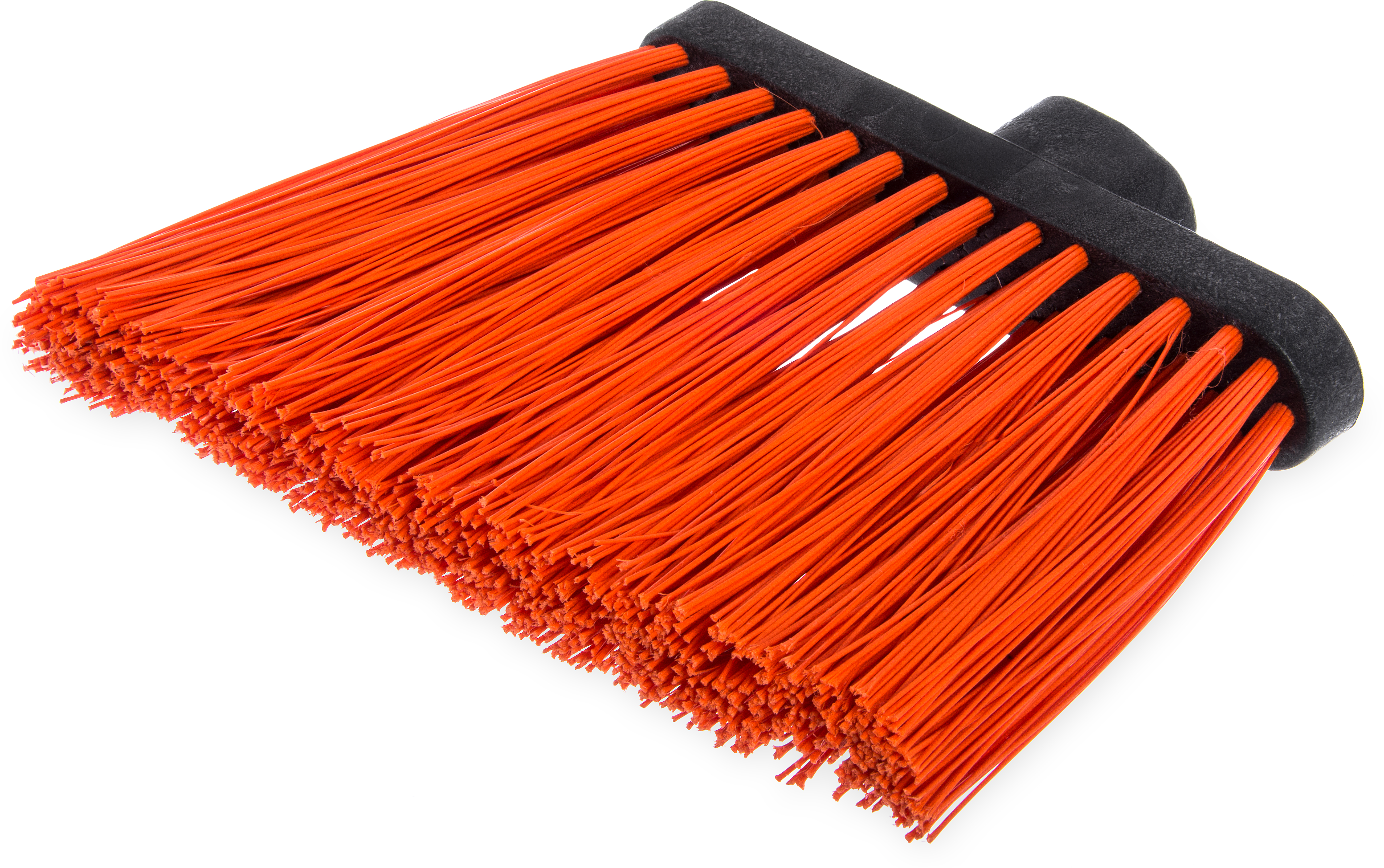 Duo-Sweep Heavy Duty Angle Broom w/12 Flare (Head Only) 8 - Orange