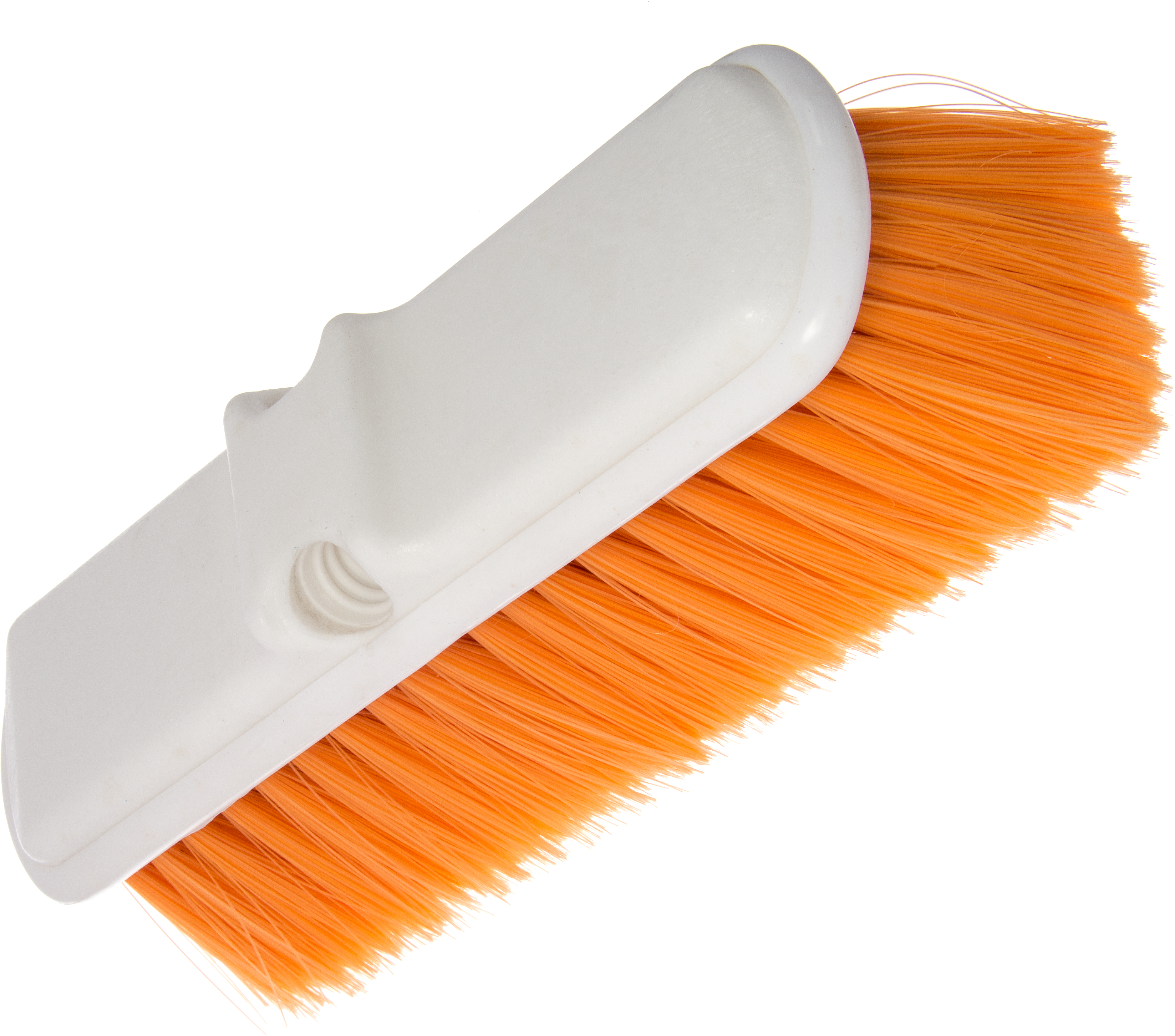 Flo-Thru Nylex Brush With Flagged Nylex Bristles 9-1/2 - Orange