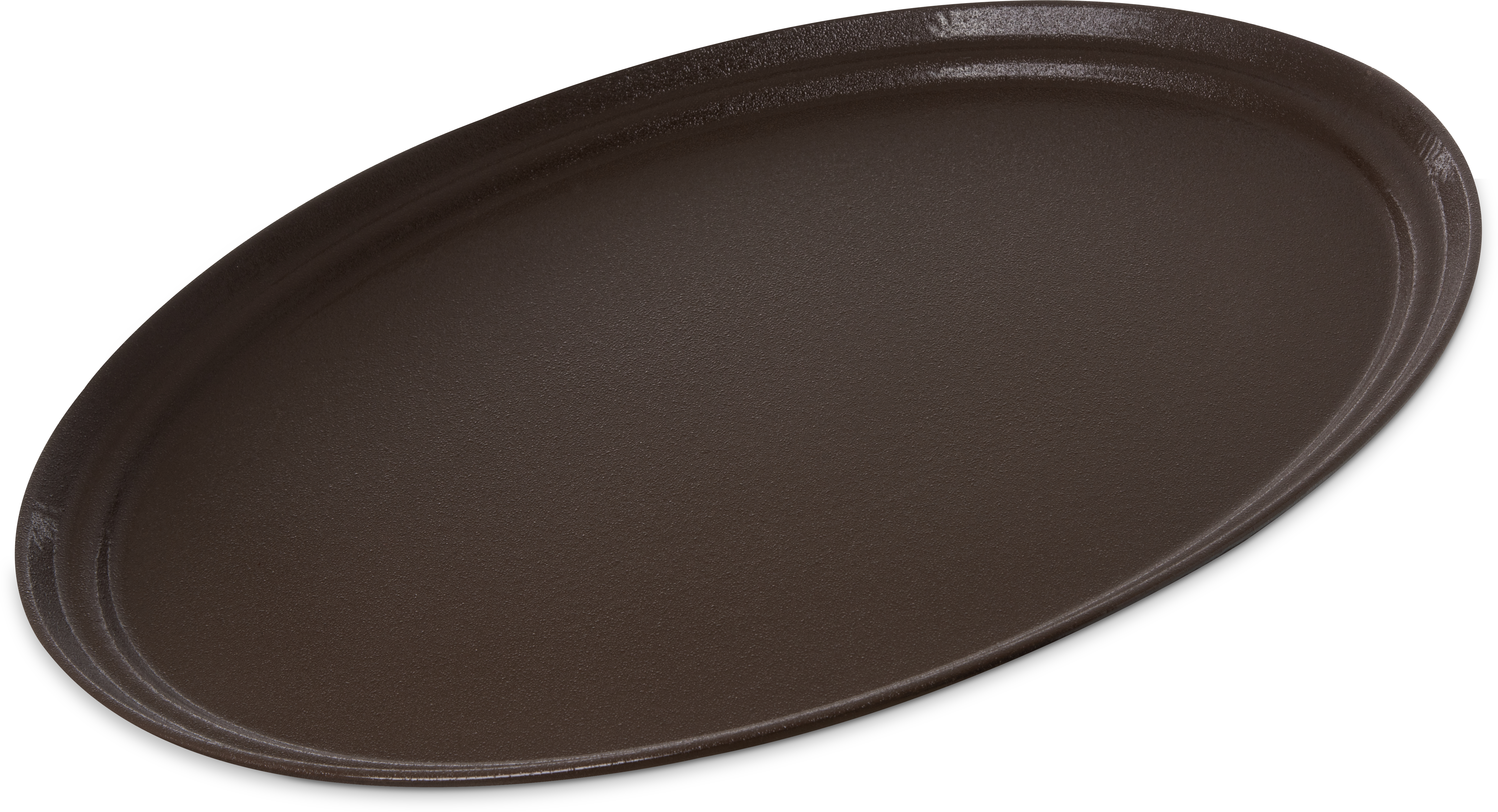 Griptite 2 Oval Tray 24 x 19 - Brown