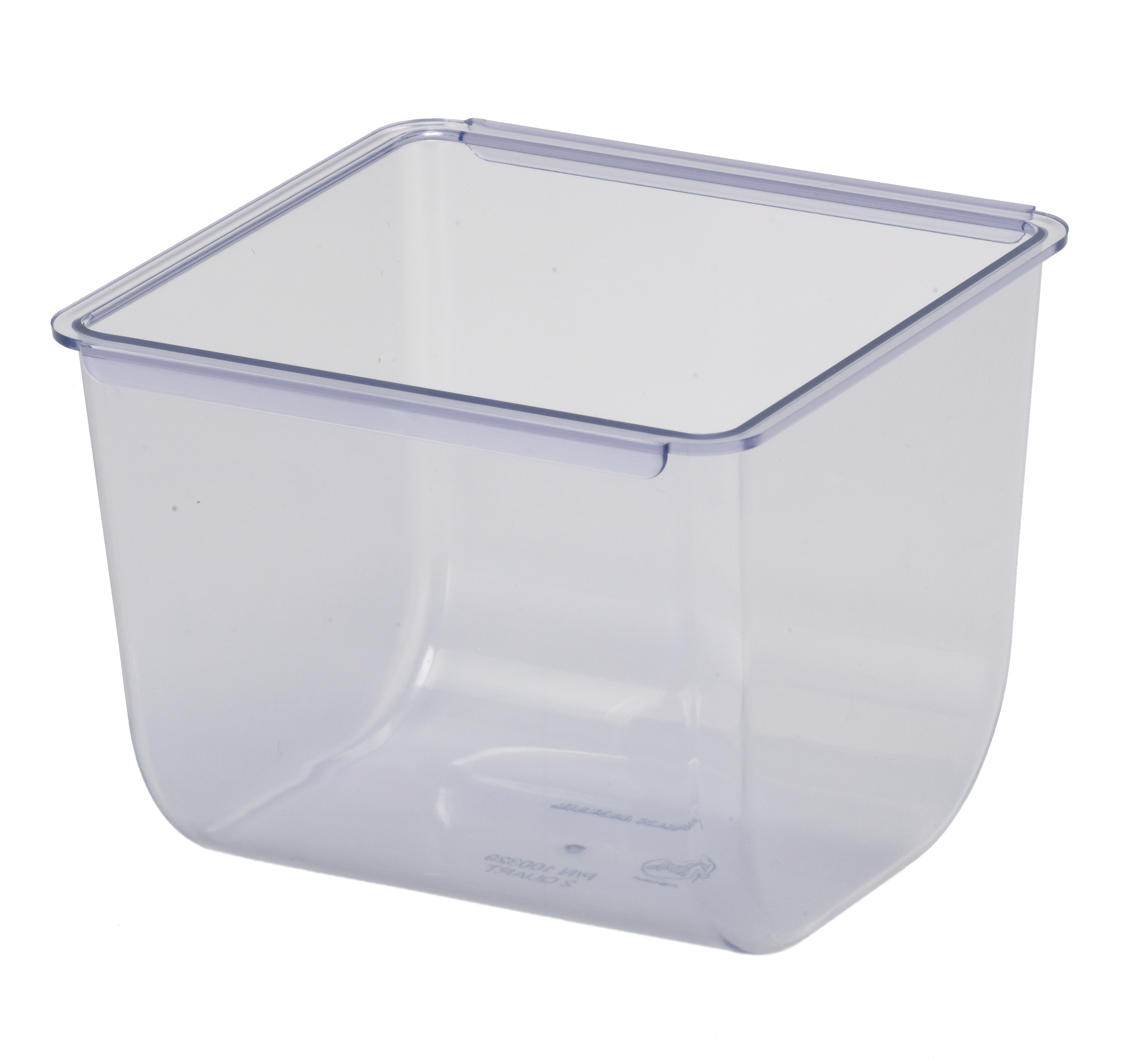 Bd104 - Dome Replacement Tray - 2 Quart - Clear 